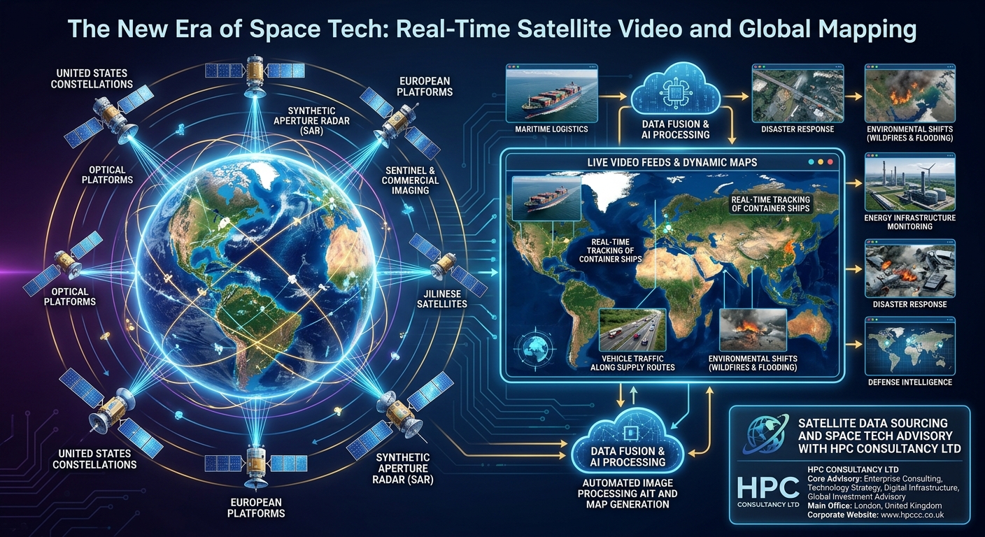 Real-Time Satellite Video and Global Mapping Nigeria