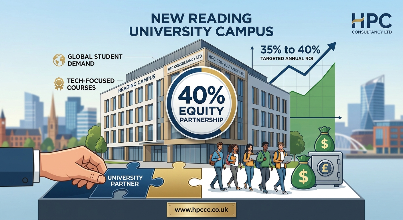 40% Equity Partnership in New Reading University Campus, seeking Nigeria Investor